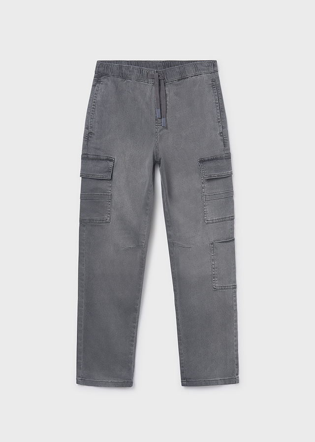 Spodnie denim jogger cargo Mayoral 06570-16