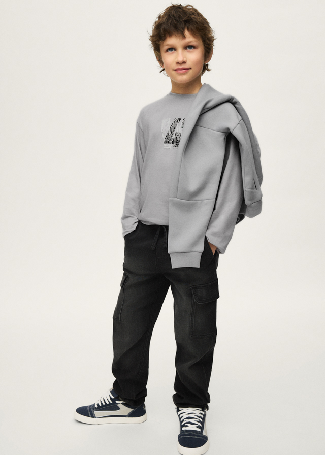 Spodnie soft denim jogger Mayoral 07506-90