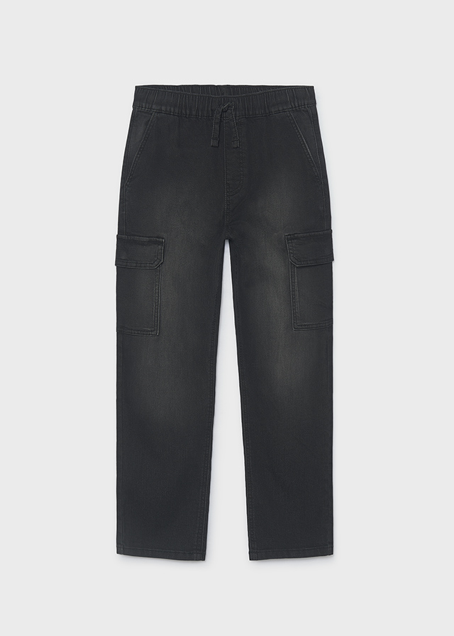 Spodnie soft denim jogger Mayoral 07506-90